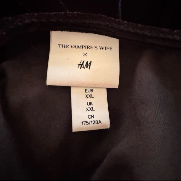 The Vampire’s Wife for H&M. Velvet Mini Dress - Picture 8 of 9
